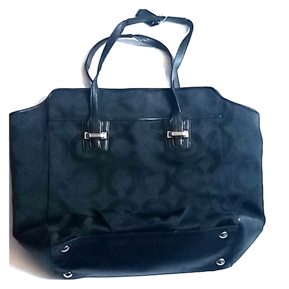 Coach Handbags - Coach black hand bag